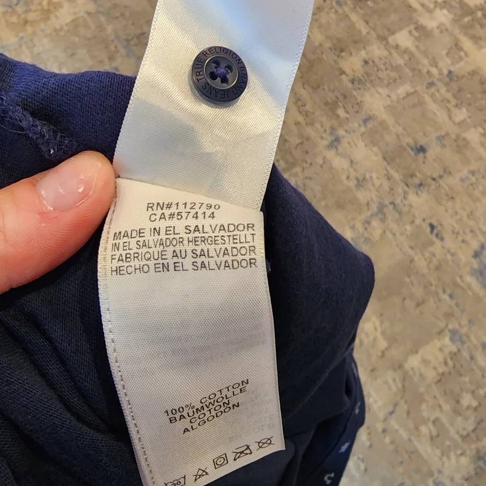 True Religion monogram polo